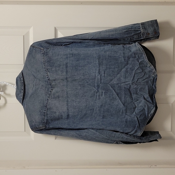 Calvin Klein jeams blouse - Picture 5 of 5